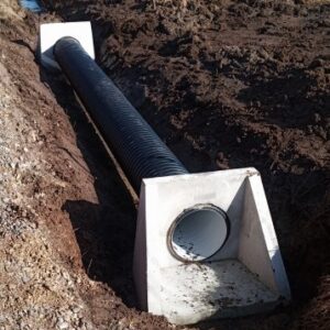 wzmocnienie podczas budowy wjazdu