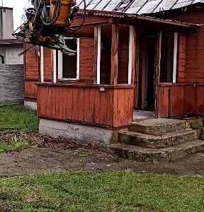 rozbiórka starego budynku