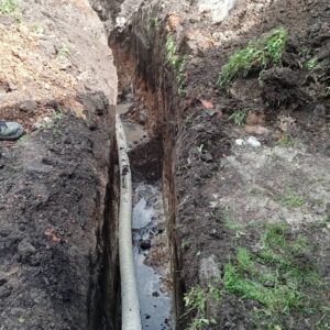 odwodnienie działki